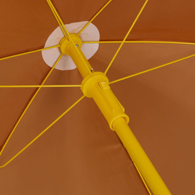Children’s Camping Furniture Set with Parasol Folding Chairs