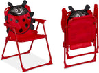 Children’s Camping Furniture Set with Parasol Folding Chairs