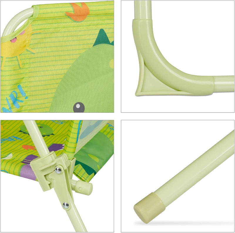 Children’s Camping Furniture Set with Parasol Folding Chairs