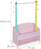 Children's Clothes Rack Coat Rail Kids' Room 4
