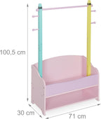 Children's Clothes Rack Coat Rail Kids' Room 4