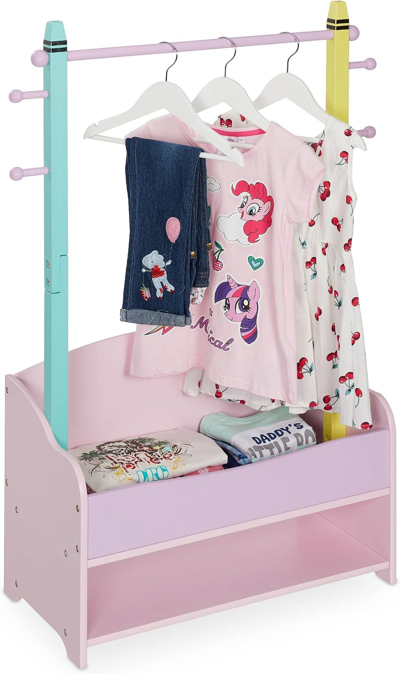 Children's Clothes Rack Coat Rail Kids' Room 4