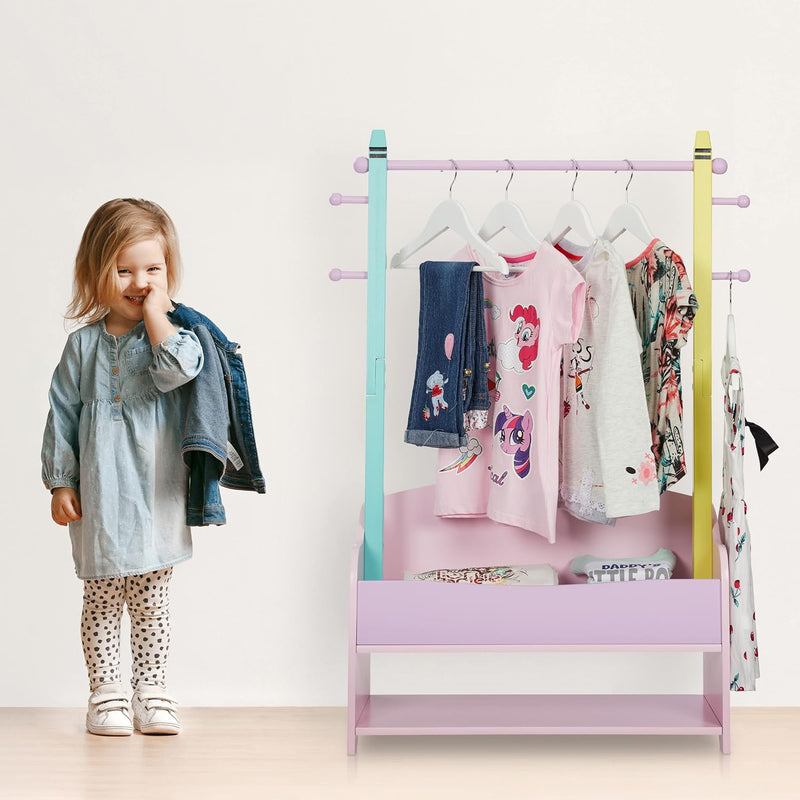 Children's Clothes Rack Coat Rail Kids' Room 4