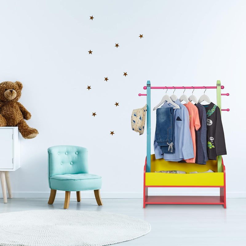Children's Clothes Rack Coat Rail Kids' Room 4