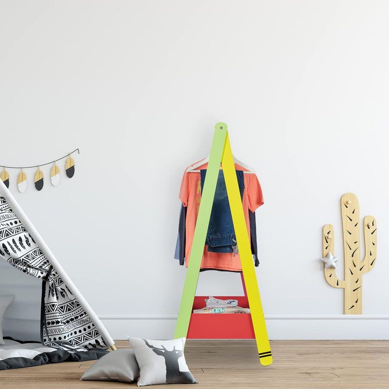 Children’s Clothes Rail Rack for Bedroom Or Nursery