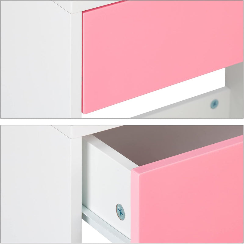 Children's Furniture Set Table Stool Play Storage Open