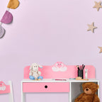 Children's Furniture Set Table Stool Play Storage Open