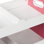 Children's Shelf 5 Compartments Storage with Handles