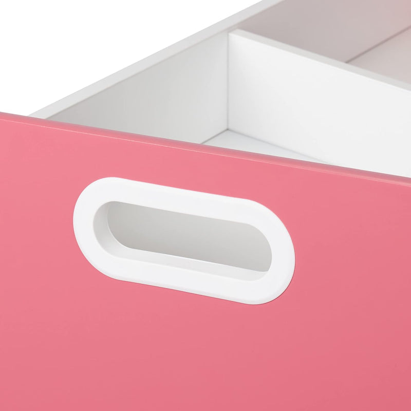 Children's Shelf 5 Compartments Storage with Handles