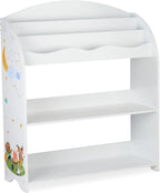 Children's Shelf Campfire Motif 4 Boxes Compartments