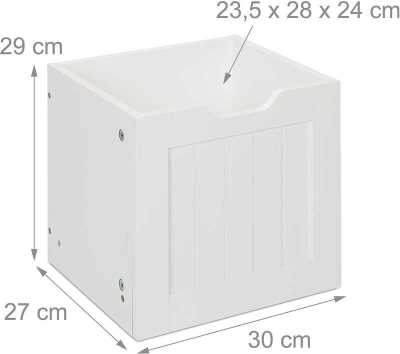 Children's Storage Unit 3 Boxes with Wheels