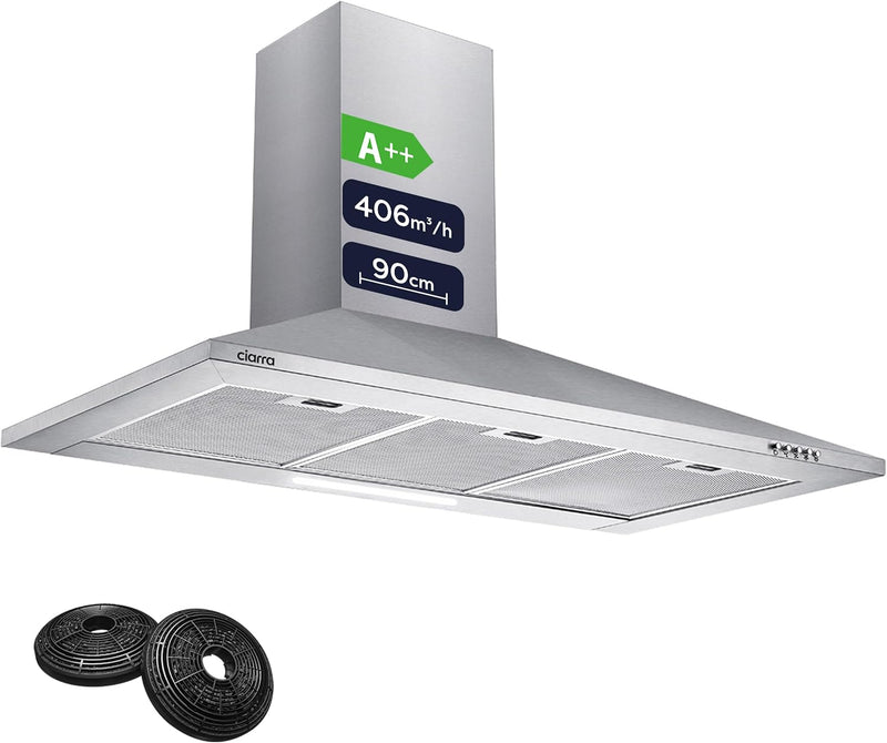 Chimney Cooker Hood Class A++ 404m³ H