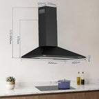 Chimney Cooker Hood Class A++ 404m³ H