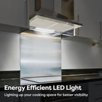 Chimney Cooker Hood Class A++ 404m³ H