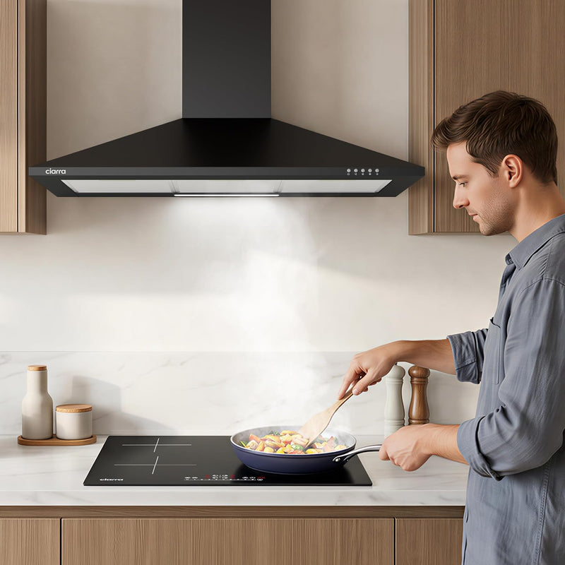 Chimney Cooker Hood Class A++ 404m³ H