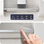 Chimney Cooker Hood Class A++ 404m³ H