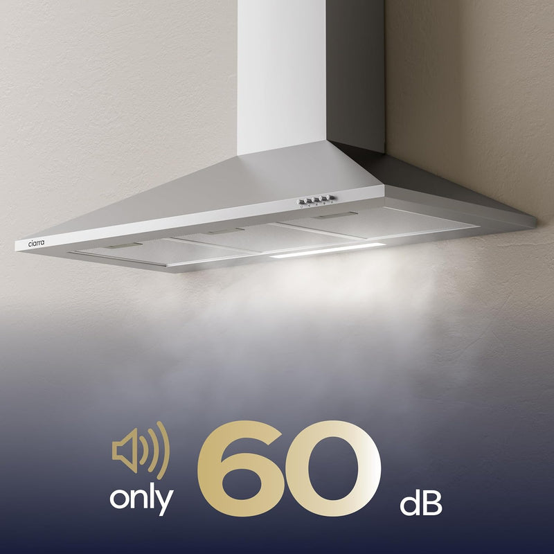 Chimney Cooker Hood Class A++ 404m³ H
