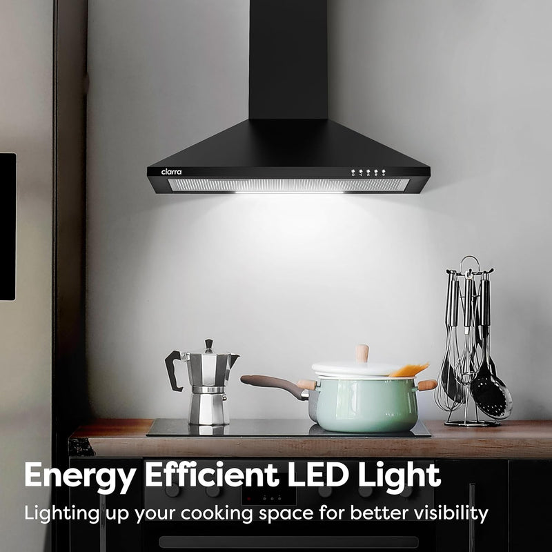 Chimney Cooker Hood Class A++ 404m³ H