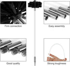 Chimney Sweep Kit 23 Pcs Duct Vent Cleaning