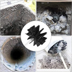 Chimney Sweep Kit 23 Pcs Duct Vent Cleaning