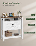 Vintage Console Table Farmhouse Kitchen Sideboard Cabinet