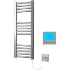 Chrome Electric Heated Towel Rail 300MM