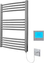 Chrome Electric Heated Towel Rail 600MM