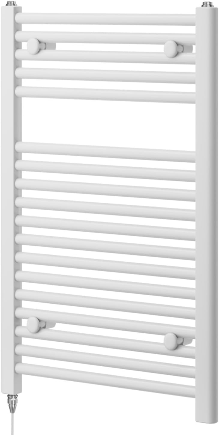 Chrome Electric Towel Radiator Warmer Rail Bathroom Heated