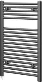 Chrome Electric Towel Radiator Warmer Rail Bathroom Heated