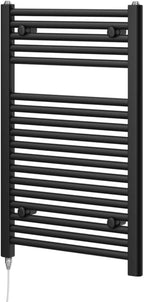 Chrome Electric Towel Radiator Warmer Rail Bathroom Heated