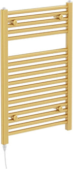 Chrome Electric Towel Radiator Warmer Rail Bathroom Heated
