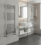 Chrome Heated Towel Rail 600MM