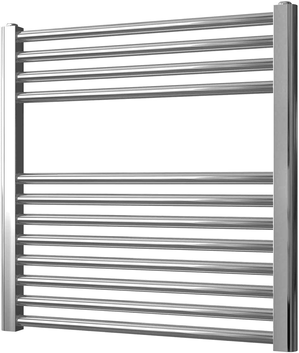 Chrome Heated Towel Rail 600MM