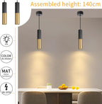 Chrome Pendant Light 3 Colour Temperature 3000K 4500K (3 Pack)