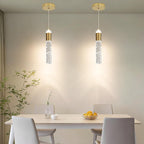 Chrome Pendant Light 3 Colour Temperature 3000K 4500K (3 Pack)