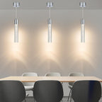 Chrome Pendant Light 3 Colour Temperature 3000K 4500K (3 Pack)