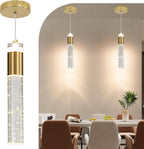 Chrome Pendant Light 3 Colour Temperature 3000K 4500K (3 Pack)