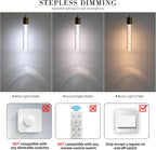 Chrome Pendant Light 3 Colour Temperature 3000K 4500K (3 Pack)