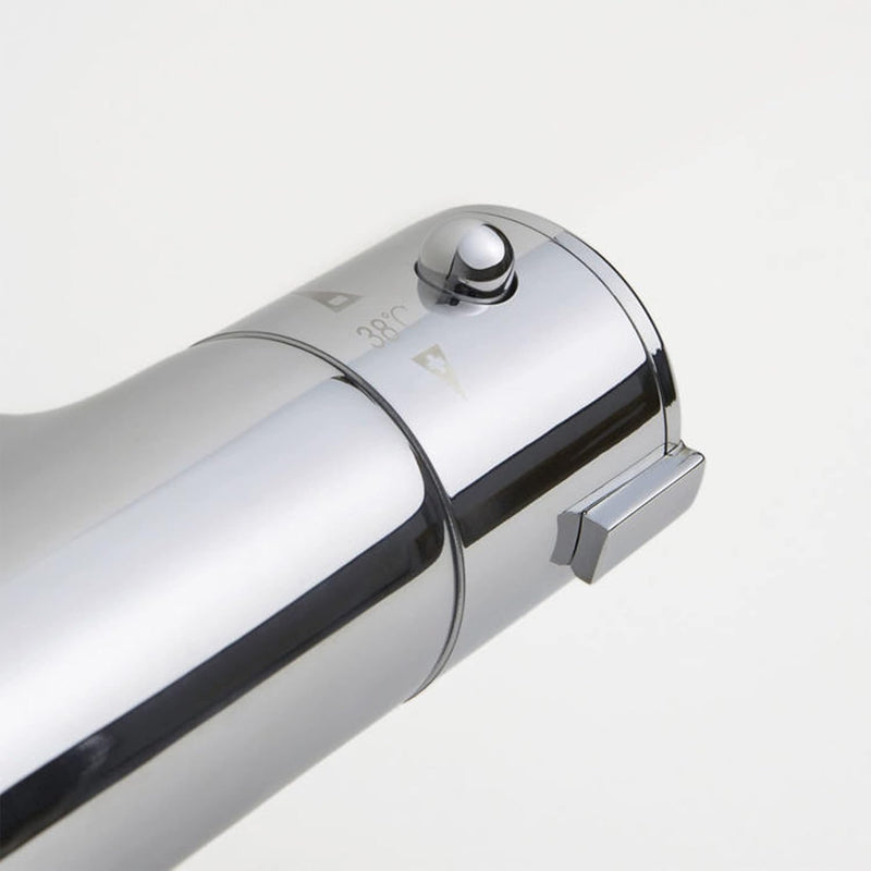 Dune Thermostatic Deck Mounted 200MM Rigid Riser Kit