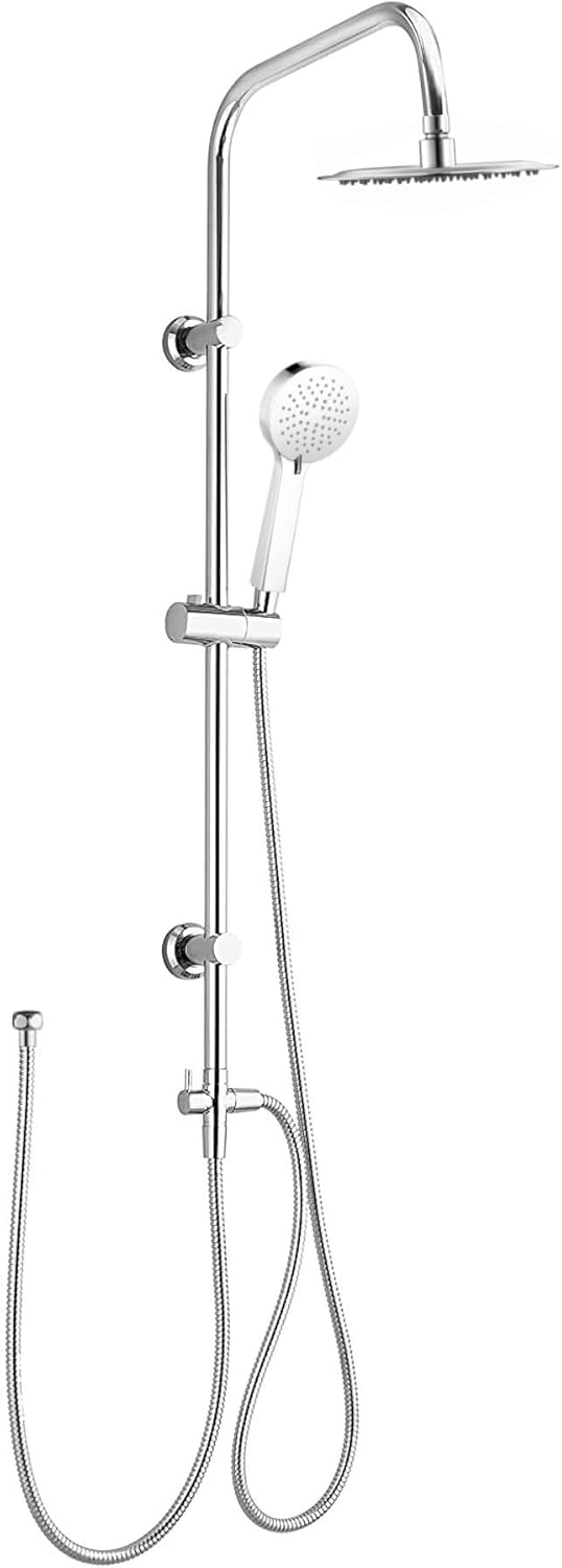 Dune Thermostatic Deck Mounted 200MM Rigid Riser Kit