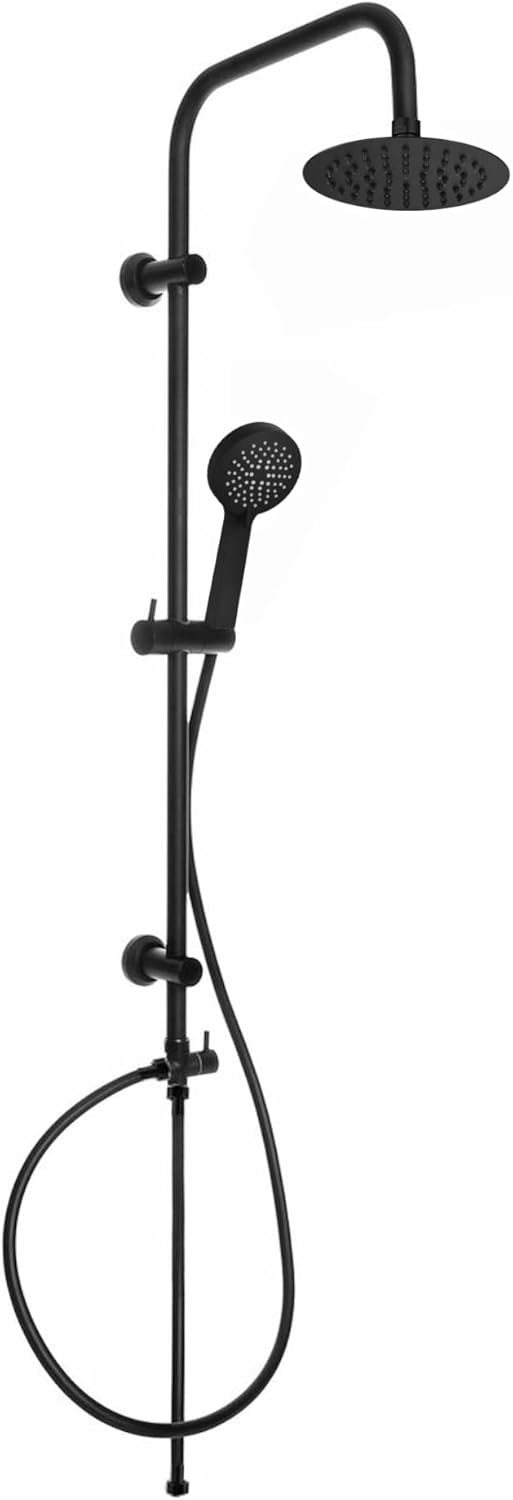 Dune Thermostatic Deck Mounted 200MM Rigid Riser Kit