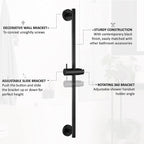 Chrome Thermostatic Deck Mounted Bath Shower Mixer Dual
