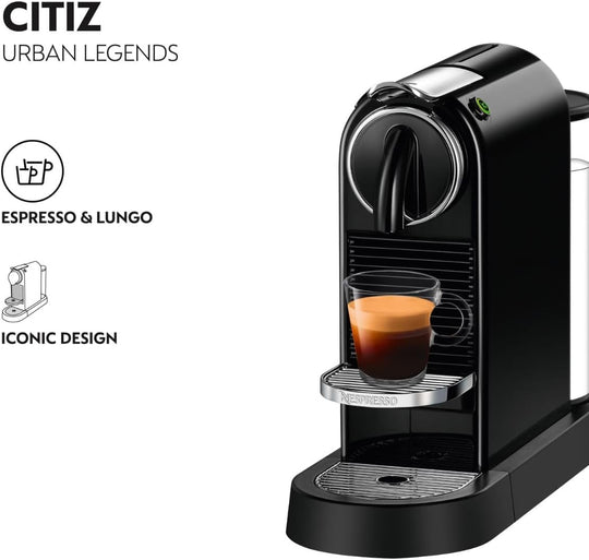 Citiz Coffee Machine By De'longhi Original Pods Italian-Inspired