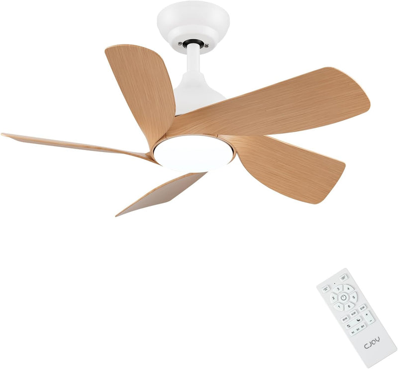 30 Inch Ceiling Fan Light Woodgrain Fans