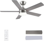 Cjoy Ceiling Fans with Lights 42 Inch