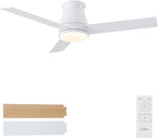 Cjoy Ceiling Fans with Lights 42 Inch Flush