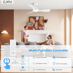 Cjoy Ceiling Fans with Lights and Remote Control