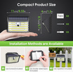 Claoner Solar Lights