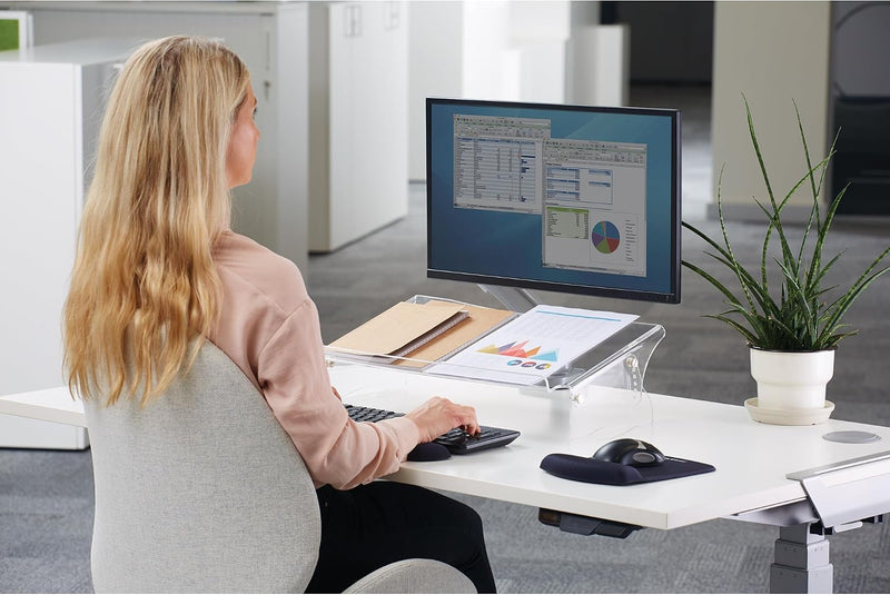 Clarity Adjustable Document Holder and Support Holds A4