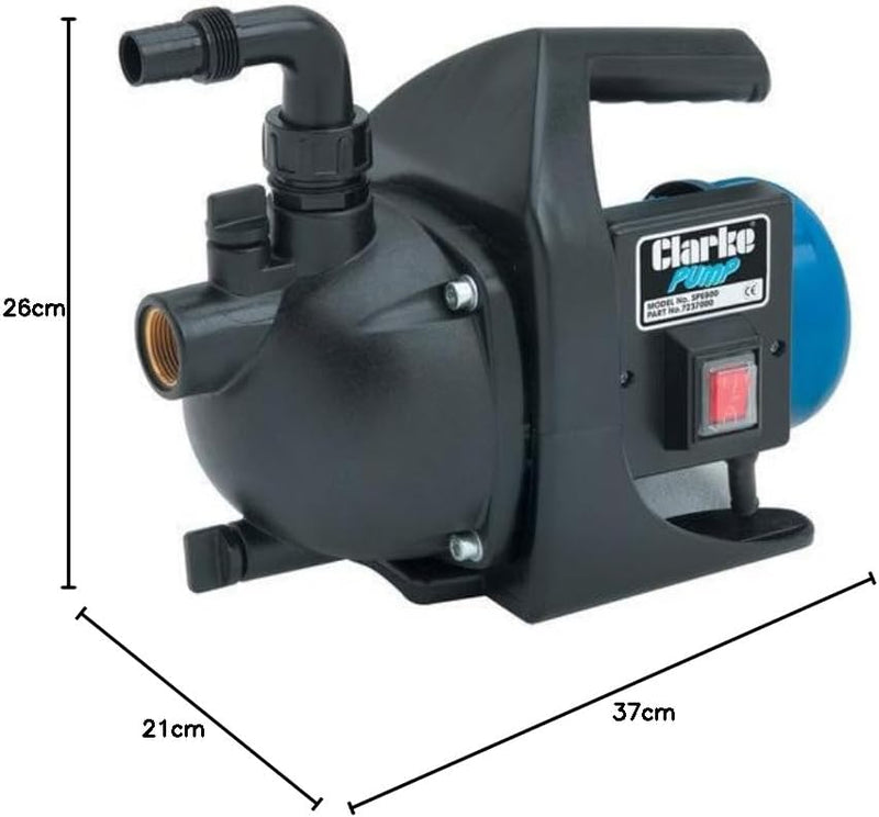 Clarke Self Priming Pump 800W 230V 53ltrs Min